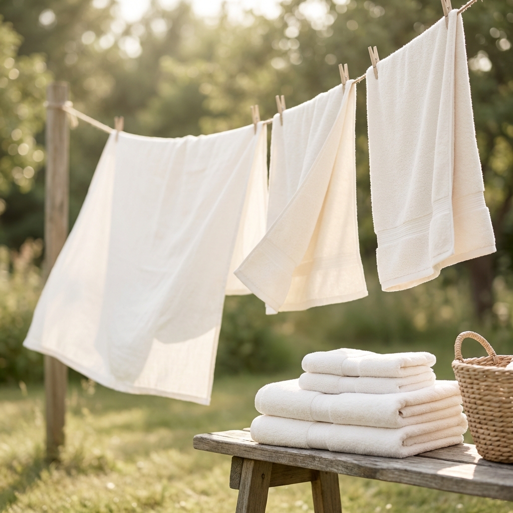Linge frais s&eacute;chant au soleil &mdash; Pro Pure